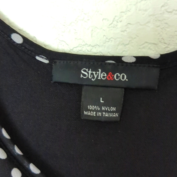 Style & Co Ruffled Dress, L - Picture 3 of 5